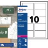 Cartes de visite C32016-25 Contenu: 250 Cartes / 25 Feuilles