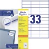 Etiquettes multi-usages 3421 Contenu: 3.300 Etiquettes / 100 Feuilles