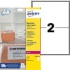 Etiquettes Etanches Ultra-Adhésives L7996-25 Contenu: 50 Etiquettes / 25 Feuille
