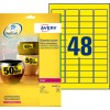 Etiquette ultra-résistante L6103-20 Contenu: 960 Etiquettes / 20 Feuilles