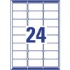 Etiquette pour timbres L7159-10 33,9 x 63,5 mm