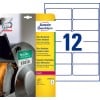 Etiquettes ultra résistantes L7913-10 Contenu: 120 Etiquettes / 10 Feuilles
