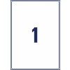 Etiquettes 100% recyclées LR7167-100 199,6 x 289,1 mm