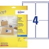 Etiquettes adresse J8169-10 Contenu: 40 Etiquettes / 10 Feuilles