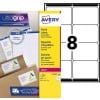 Etiquettes d'expédition L7165-100 Contenu: 800 Etiquettes / 100 Feuilles