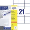 Etiquettes multi-usages 3652 Contenu: 2.100 Etiquettes / 100 Feuilles
