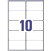 Etiquettes adresse J8173-10 99,1 x 57 mm