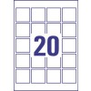 Etiquette produit L7126-8 45 x 45 mm