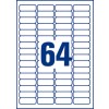 Etiquette mini L7652-100 16,9 x 45,7 mm