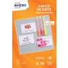 250 cartes de visite mates microperforées C32010-14