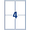 Etiquettes enlevables L4733REV-25 99,1 x 139 mm