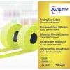 10 rouleaux de 1500 étiquettes jaunes 26x12 mm pour pince 1 ligne YPLP1226