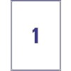 Etiquettes d'expédition opaque L7167-250 199,6 x 289,1 mm