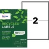 Etiquettes 100% recyclées LR7168-100 Contenu: 200 Etiquettes / 100 Feuilles