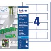 Cartes de visite double C32058-25 Contenu: 100 Cartes / 25 Feuilles