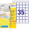 Etiquette mini L7659-25 Contenu: 875 Etiquettes / 25 Feuilles