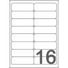Etiquette adresse J8562-25 33,9 x 99,1 mm