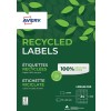 2400 étiquettes 100% recyclées LR3422-100