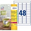 Etiquettes enlevables L4778REV-20 Contenu: 960 Etiquettes / 20 Feuilles