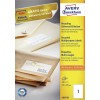 Etiquettes multi-usages recyclées LR3478