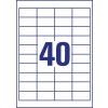 Etiquettes multi-usages 4780 48,5 x 25,4 mm
