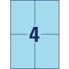 Etiquettes couleur 3457 105 x 148 mm