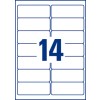 Etiquette adresse J8563-25 38,1 x 99,1 mm