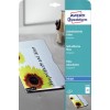 Feuilles adhésives transparentes 2500