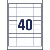 Etiquettes multi-usages 3657-200 48,5 x 25,4 mm