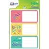 15 étiquettes scolaires autocollantes phrases fun ECOL15P