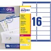 Etiquette adresse L7162-15 Contenu: 240 Etiquettes / 15 Feuille