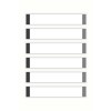 Etiquettes Plastifiées inventaire APGRIS36 86 x 17 mm