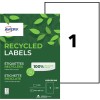 100 étiquettes 100% recyclées LR3478-100 Contenu: 100 Etiquettes / 100 Feuille
