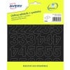 Chiffres adhésifs 125C