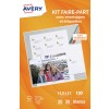 Kit de 20 faire-part, enveloppes et étiquettes adresses C2351-20P