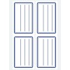 Etiquettes en sachets SCOL1 36 x 56 mm