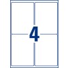 Etiquette ultra-résistante L4774-20 99,1 x 139 mm