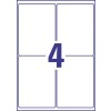 Etiquettes brillantes L7769-40 139 x 99,1 mm