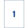 Etiquettes brillantes L7767-40 209 x 295 mm