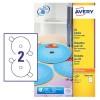 Etiquettes CD L6043-100 Contenu: 200 Etiquettes / 100 Feuilles