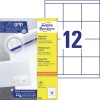 Etiquettes multi-usages 3661 Contenu: 1.200 Etiquettes / 100 Feuilles