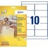 Etiquettes enlevables L4744REV-25 Contenu: 250 Etiquettes / 25 Feuilles