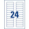 Etiquette media L7665-25 21,2 x 72 mm