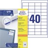 Etiquettes multi-usages 3657 Contenu: 4.000 Etiquettes / 100 Feuilles