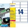 Etiquette ultra-résistante L7063-20 Contenu: 280 Etiquettes / 20 Feuilles