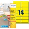 Etiquette enlevable couleur L6057-20 Contenu: 280 Etiquettes / 20 Feuilles