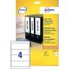 Etiquettes dos de classeur L7701-25 Contenu: 100 Etiquettes / 25 Feuilles