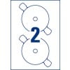 Etiquette CD L7676-25 Ø 117 mm
