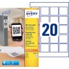 Etiquette produit L7121-20 Contenu: 400 Etiquettes / 20 Feuilles