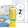Etiquette CD J8676-25 Contenu: 50 Etiquettes / 25 Feuilles